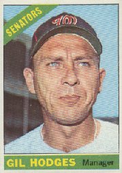 1966 Topps Baseball Cards      386     Gil Hodges MG